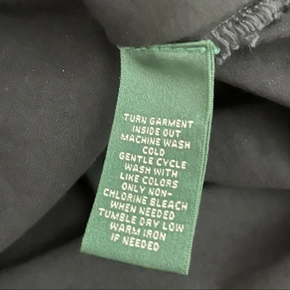 Lauren Ralph Lauren Black Eyelet Textured Tank - Picture 10 of 11